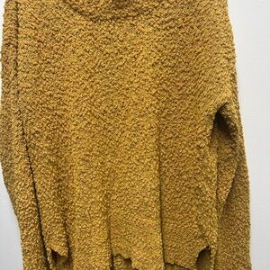 Listicle Mustard Cowl Neck Sweater